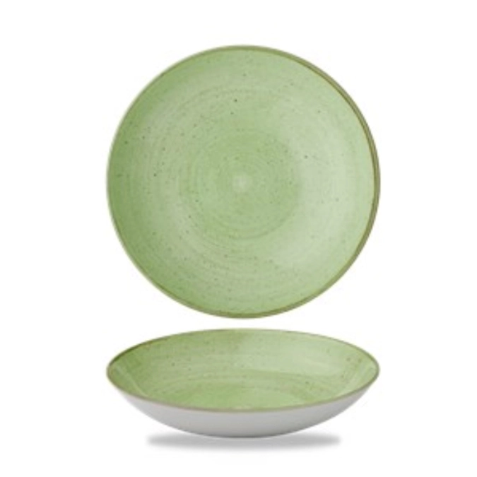 Assiette coupe profonde stonecast