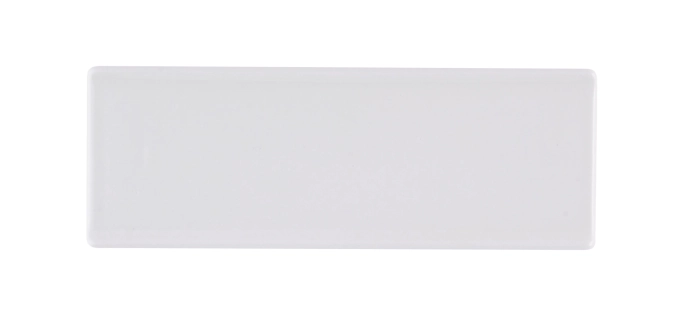 Assiette rectangulaire Chefs Plates Blanc