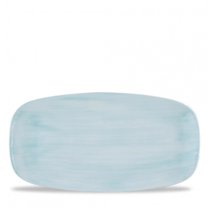 Assiette Oblongue Stonecast Toile Breeze Chefs