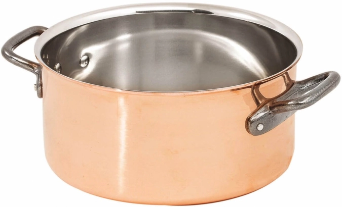 Cocotte sans couvercle Cuivre