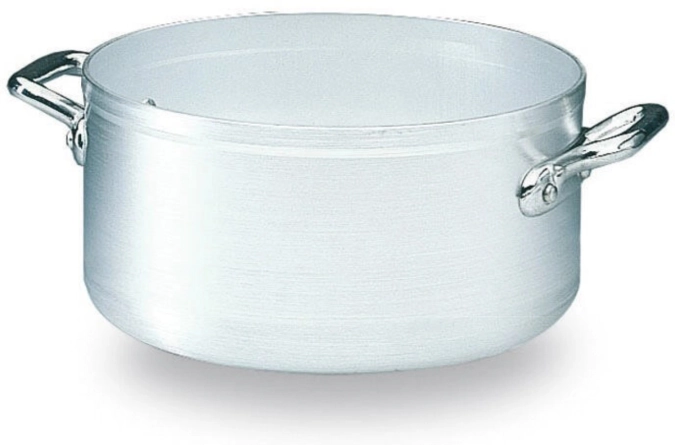 Cocotte sans couvercle aluminium