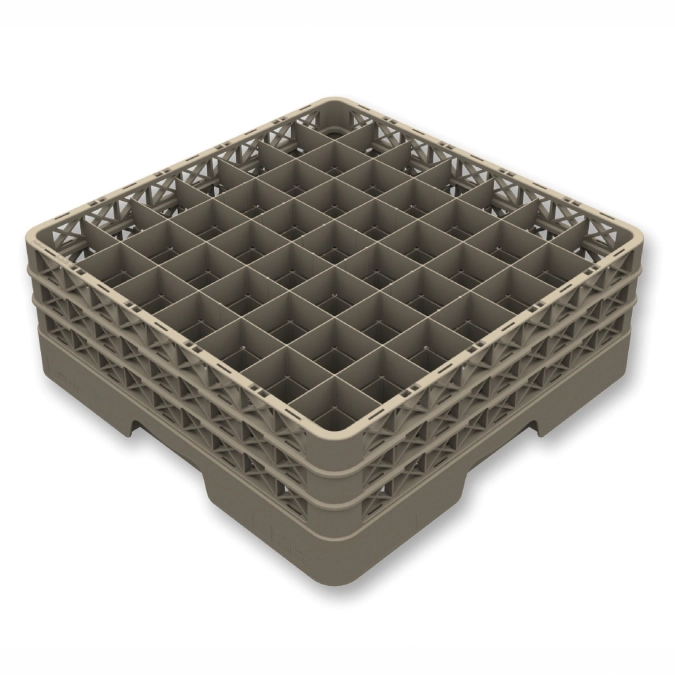 Gläserkorb offen 49 Fächer